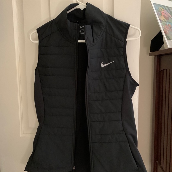 nike vest womens black